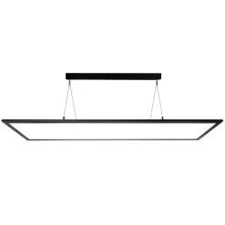 3422 LED-hængelampe, kantet, Dip-Switch, sort