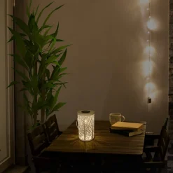 5266523 LED-solcellelygte med skovmotiv