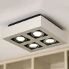 4 lyskilder LED-loftlampe Loke