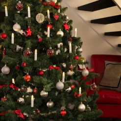 9,75 m lang lyskæde med toppærer inden i, 16 lk.