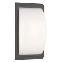 053 udendørs LED-væglampe bevægelsessensor, grafit