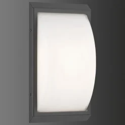 053 udendørs LED-væglampe bevægelsessensor, grafit