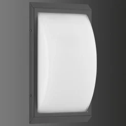 053 udendørs LED-væglampe bevægelsessensor, grafit