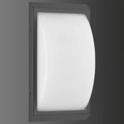 053 udendørs væglampe med bevægelsessensor, grafit