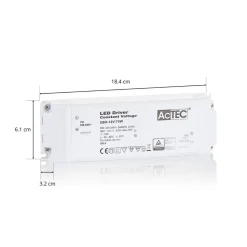 AcTEC Q8H LED-driver CV 12 V, 75 W