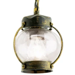 Af bobleglas - hængel. Margerite, udendørs brug