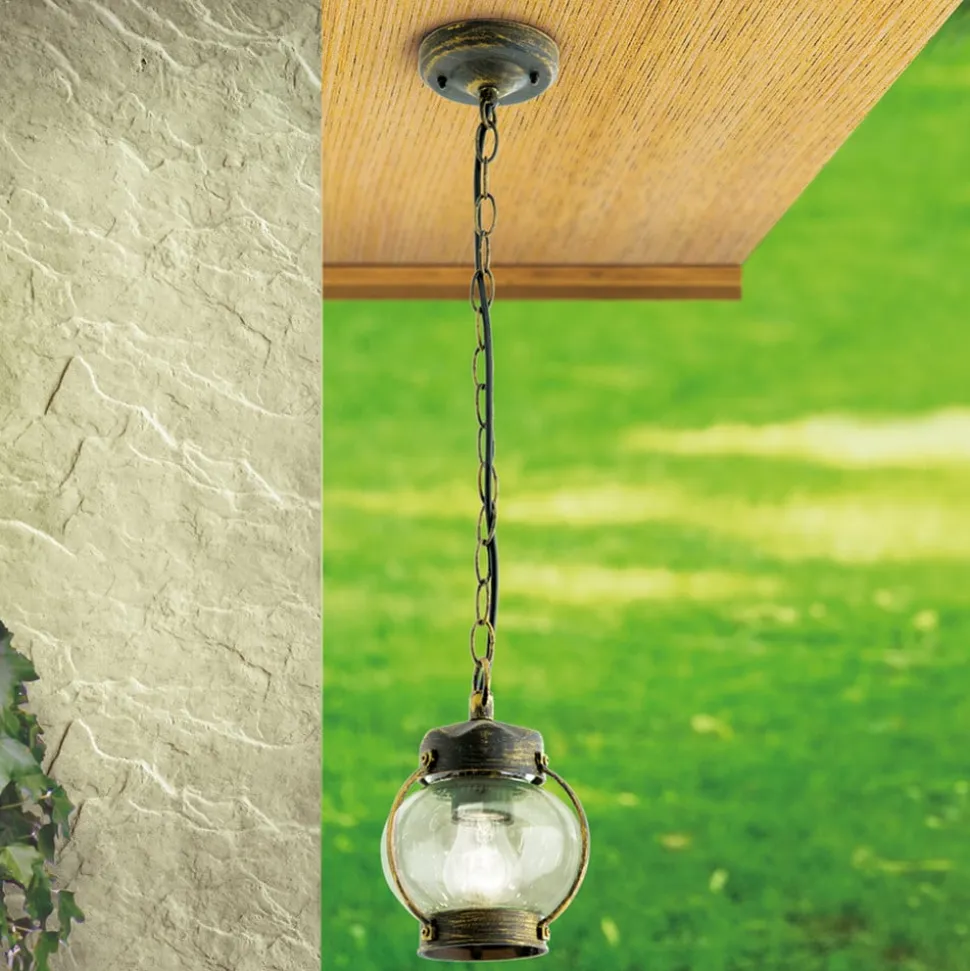 Af bobleglas - hængel. Margerite, udendørs brug