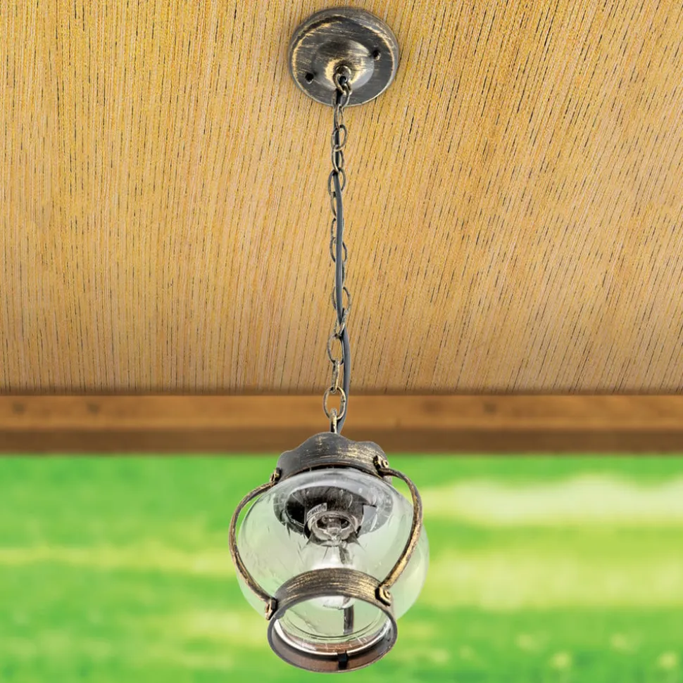 Af bobleglas - hængel. Margerite, udendørs brug