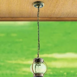 Af bobleglas - hængel. Margerite, udendørs brug