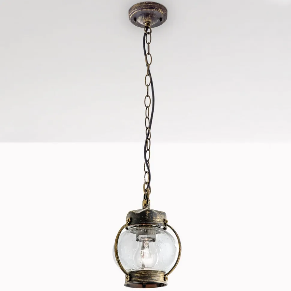 Af bobleglas - hængel. Margerite, udendørs brug