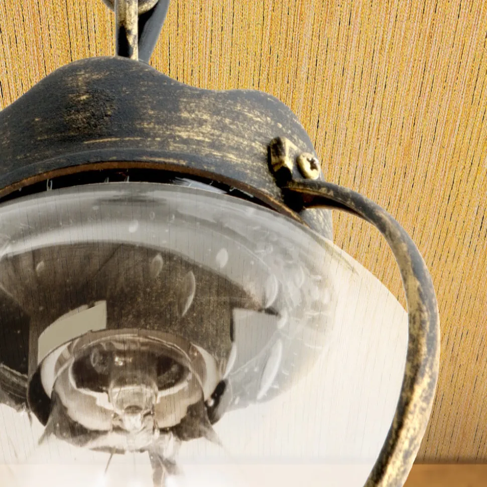 Af bobleglas - hængel. Margerite, udendørs brug