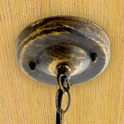 Af bobleglas - hængel. Margerite, udendørs brug