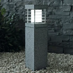 Af ægte granit - sokkellampe La Mer