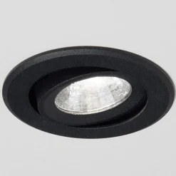 Agon Rund LED-indbygningsspot 3.000K 40° sort