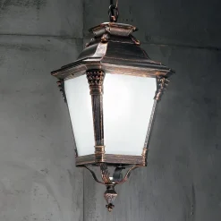 Aiko nostalgisk udendørs hængelampe