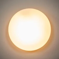 Alba loftlampe af opalt glas, Ø 25 cm