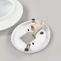 Alba loftlampe af opalt glas, Ø 25 cm