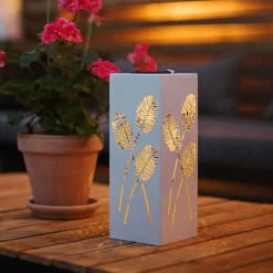 Albaleaf LED-solcellelampe, 2 mulige anvendelser