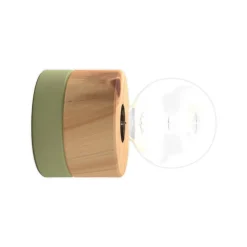 ALMUT 0239 væglampe, vegansk, cembra/wasabigrøn