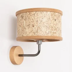 ALMUT 2610-væglampe Ø 25 cm, hø