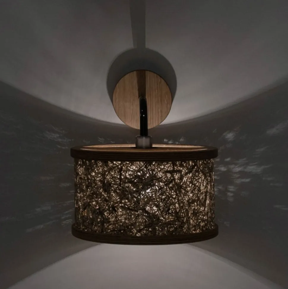 ALMUT 2610-væglampe Ø 25 cm, hø