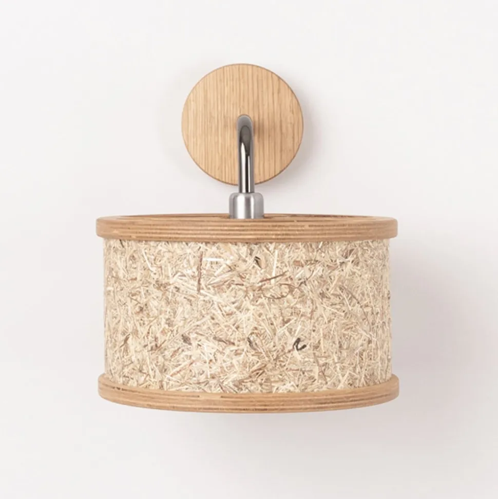 ALMUT 2610-væglampe Ø 25 cm, hø