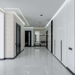 Alu mørtelfri profil 200cm med opal afdækning