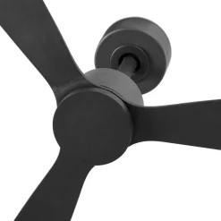 Amelia loftventilator, DC-motor 3 vinger, sort