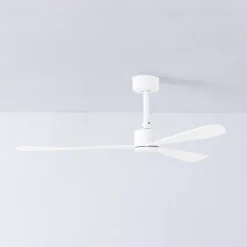 Amelia loftventilator, DC-motor, 3 vinger, hvid