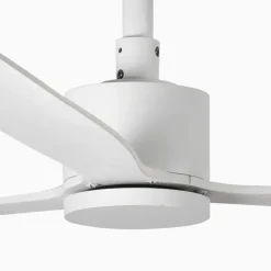 Amelia loftventilator, DC-motor, 3 vinger, hvid