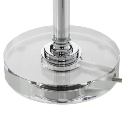 Ancilla LED-bordlampe med dæmper, forkromet