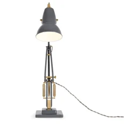 Anglepoise bordlampe Original 1227, grå/messing