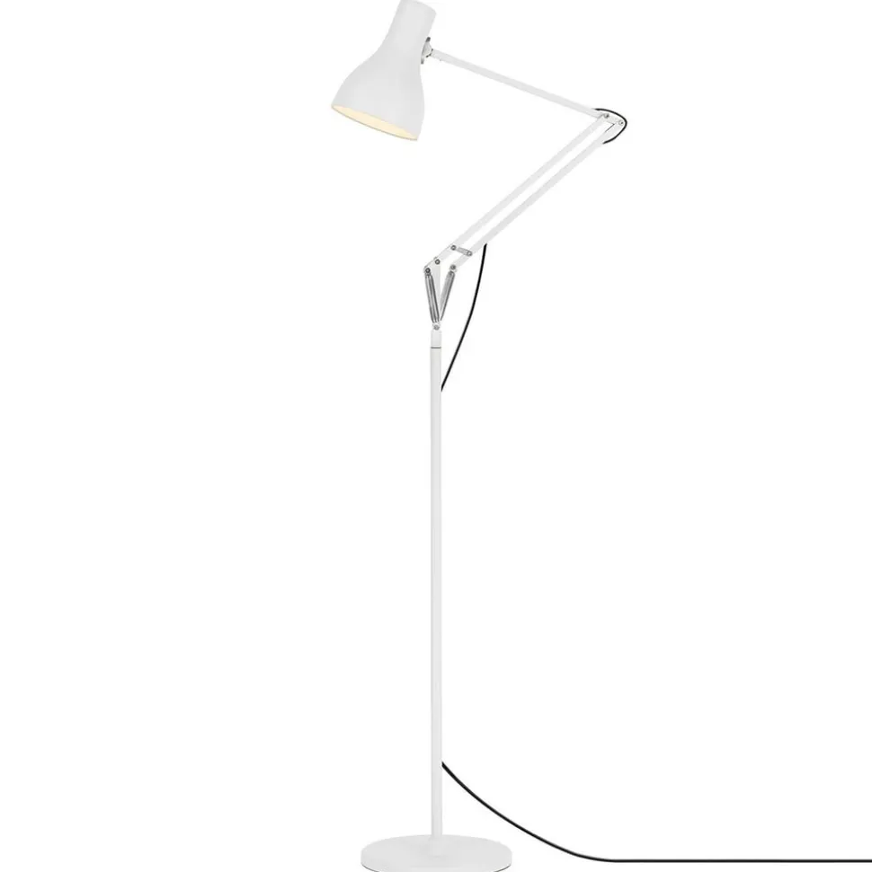 Anglepoise Type 75 gulvlampe alpine white