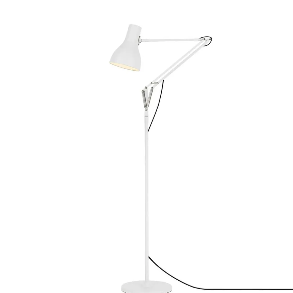 Anglepoise Type 75 gulvlampe alpine white
