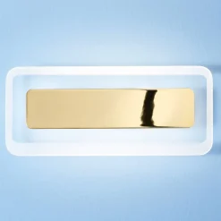 Antille LED-væglampe, gylden, 31,4 cm