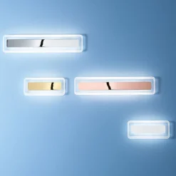 Antille LED-væglampe, gylden, 31,4 cm