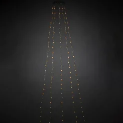 App styret LED trælyskæde indendørs 240 lyskilder