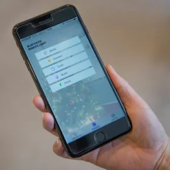 App styret LED trælyskæde indendørs 240 lyskilder