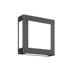 Aqua Legendo udend. LED-væglampe, sensor, antracit