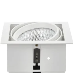 Arcchio Adin LED-indbygningslampe, 4.000K, 25,9W, hvid