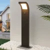 Arcchio Advik LED-vejlampe, 100 cm, antracit, sensor, IP54