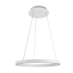 Arcchio Answin LED-hængelampe 52,8 W sølv