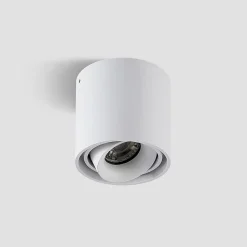 Arcchio downlight Walza, hvid, metal, Ø 9,3 cm, GU10