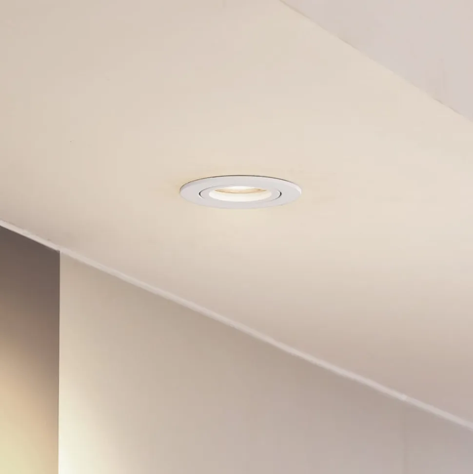 Arcchio downlight Zyron, hvid, Ø 8,2 cm