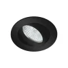 Arcchio downlight Zyron, sort, Ø 8,2 cm