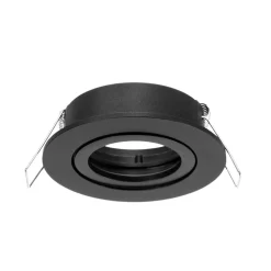 Arcchio downlight Zyron, sort, Ø 8,2 cm