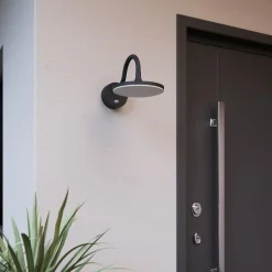 Arcchio Fineria udendørs LED-væglampe med sensor