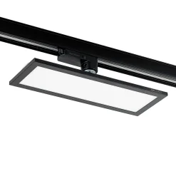 Arcchio Hairis LED-panel, 30 cm, sort, 4000 K