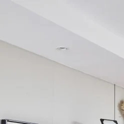 Arcchio Harcos LED-downlight, hvid, Ø 8 cm, 4.000K