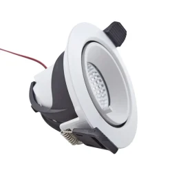Arcchio Harcos LED-downlight, hvid, Ø 11 cm, 4.000K